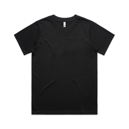 4026 Womens Classic Tee Black - Brandfusion and ASColour